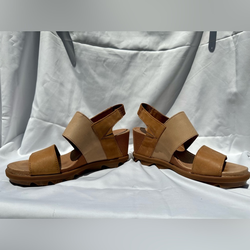 Sorel, 2 Tone Wedge Sandel